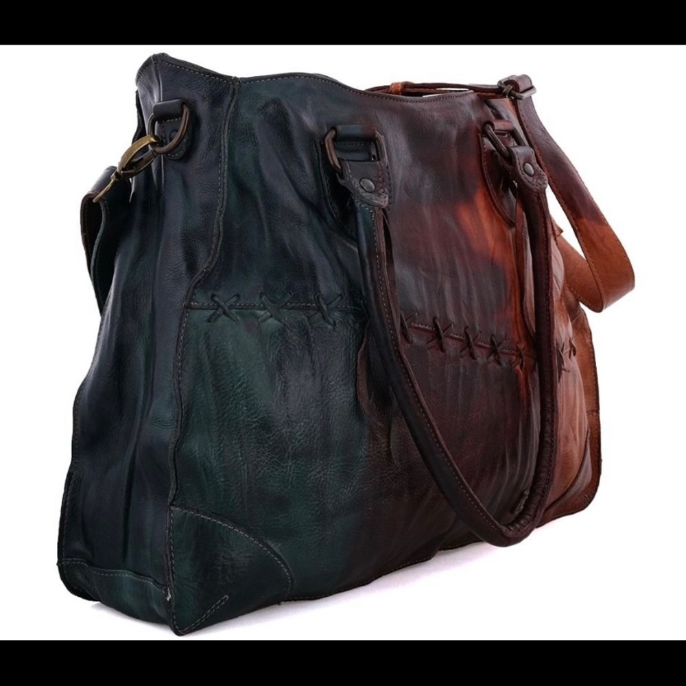 Bed Stu Multicolor Leather Satchel - Picture 6 of 12